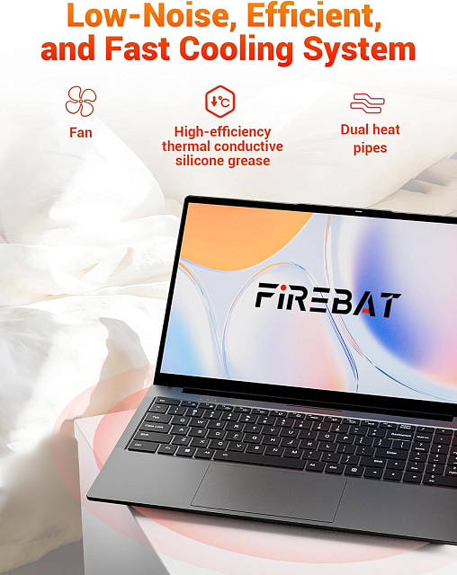FireBat 15 Ryzen 5 7430U 16 GB 512 GB SSD